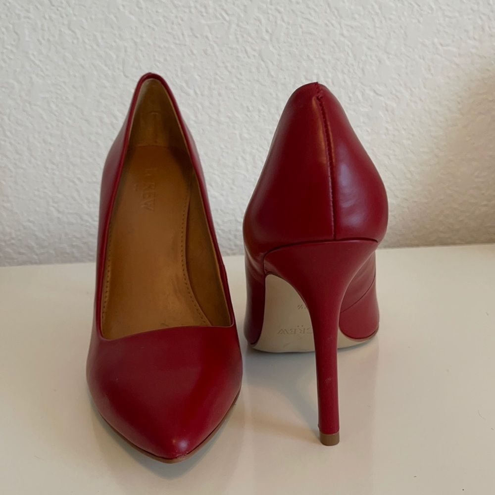 Brand new J. Crew Red heels